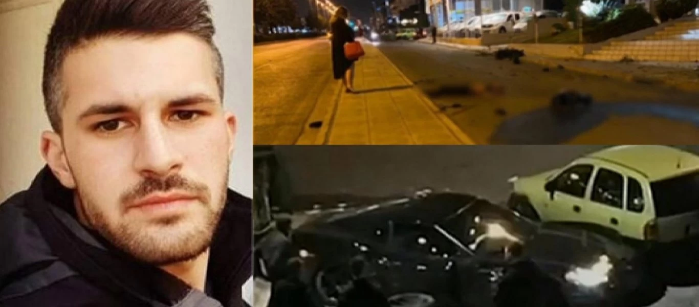 Νέες εικόνες σοκ από το τροχαίο δυστύχημα στη Γλυφάδα! (βίντεο)